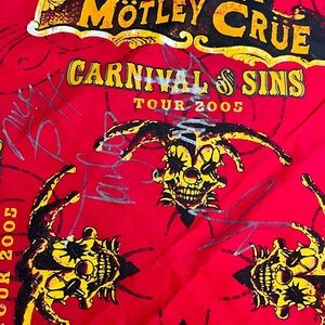Carnival of Sins Motley Crue Tour 2005 RARE FIND!